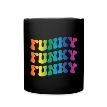 Funky Music - Full Colour Mug - black - Front