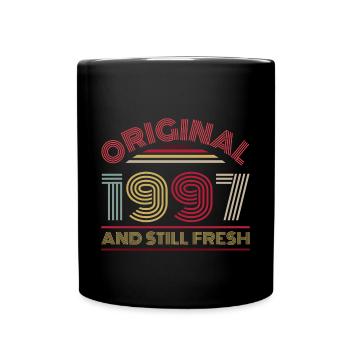 Millésime 1997 - Mug uni - noir - Devant