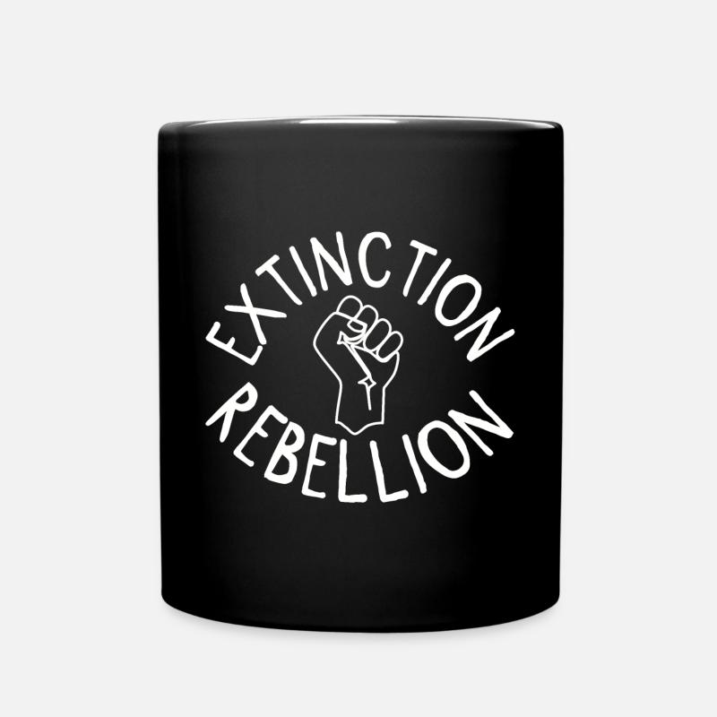 Extinction Rebellion Faust - Full Colour Mug - black