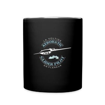AEROBATIC GLIDER - Full Colour Mug - black - Front