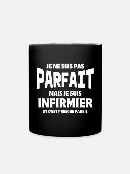 infirmier, je suis infirmer - Mug uni - noir