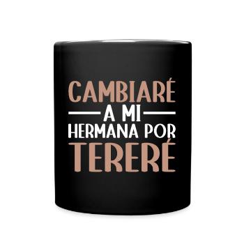 Paraguayan Guarani Terere - Tasse einfarbig - Schwarz - Vorne