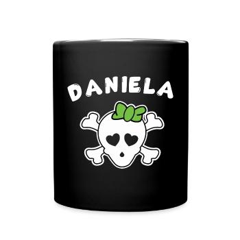 Pirate Daniela Design pour Filles et Femmes - Mug uni - noir - Devant