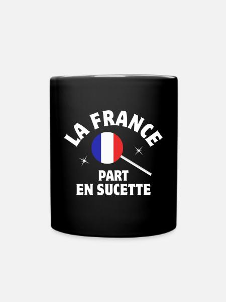 France, c'était mieux avant, Français - Mug uni - noir
