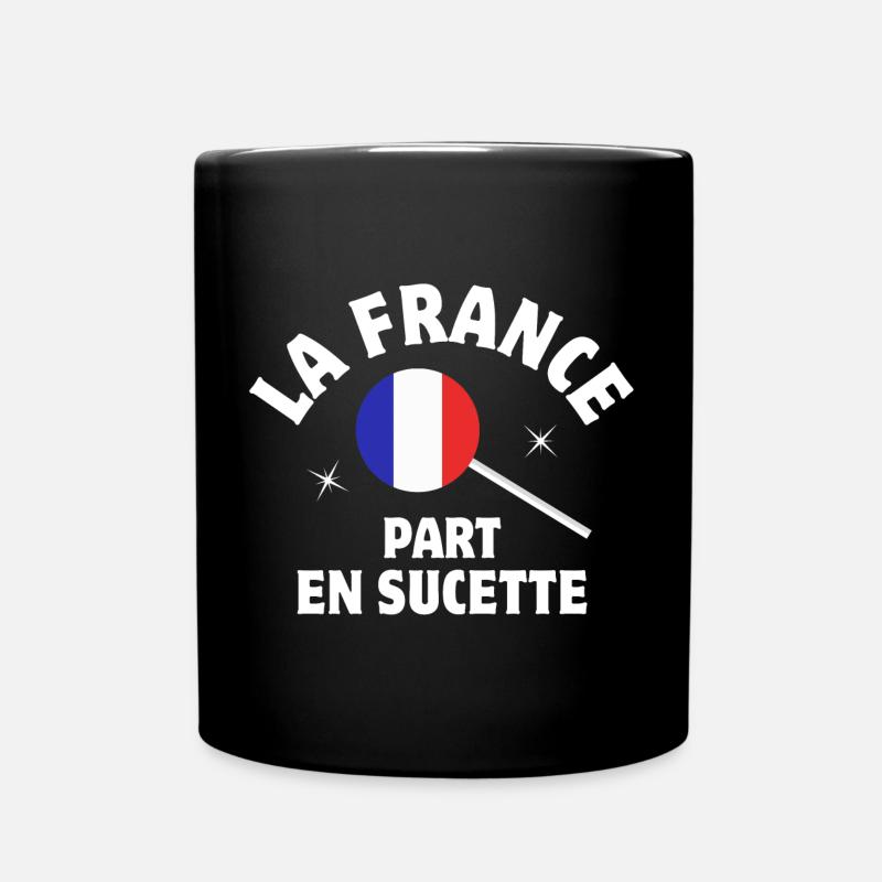 France, c'était mieux avant, Français - Mug uni - noir