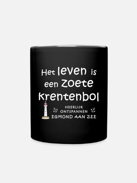 Egmond aan zee, Bergen Pays-Bas Petits pains aux raisins secs - Mug uni - noir