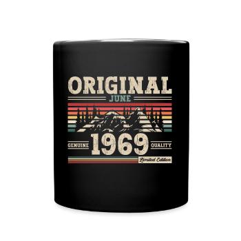 Original Juin 1969 Millésime 1969 Anniversaire 1969 - Mug uni - noir - Devant