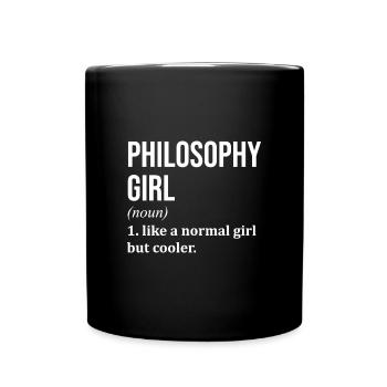 Philosophy - Full Colour Mug - black - Front