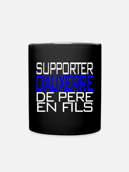 Supporter Auxerre Père et Fils - Mug uni - noir
