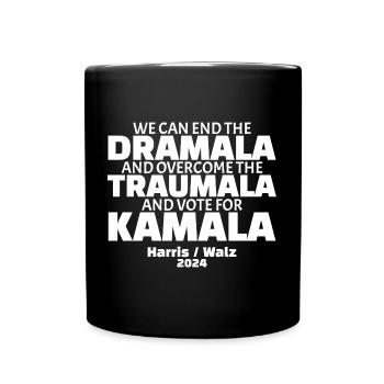 Ensemble, nous pouvons mettre fin au drame et au traumatisme - Mug uni - noir - Devant