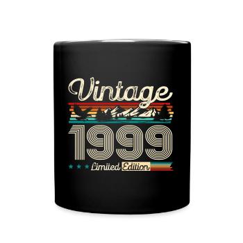 25ème Anniversaire Légende Millésime 1999 Cru 99 - Mug uni - noir - Devant