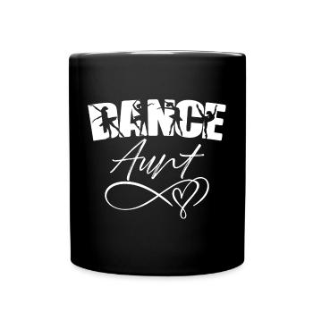 Tanz Tante Stolz Tanz Tante Von Tänzer Tante Tänzer - Tasse einfarbig - Schwarz - Vorne