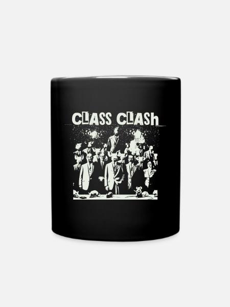 Rebel Clash Of Classes Resist Resistance - Tasse einfarbig - Schwarz