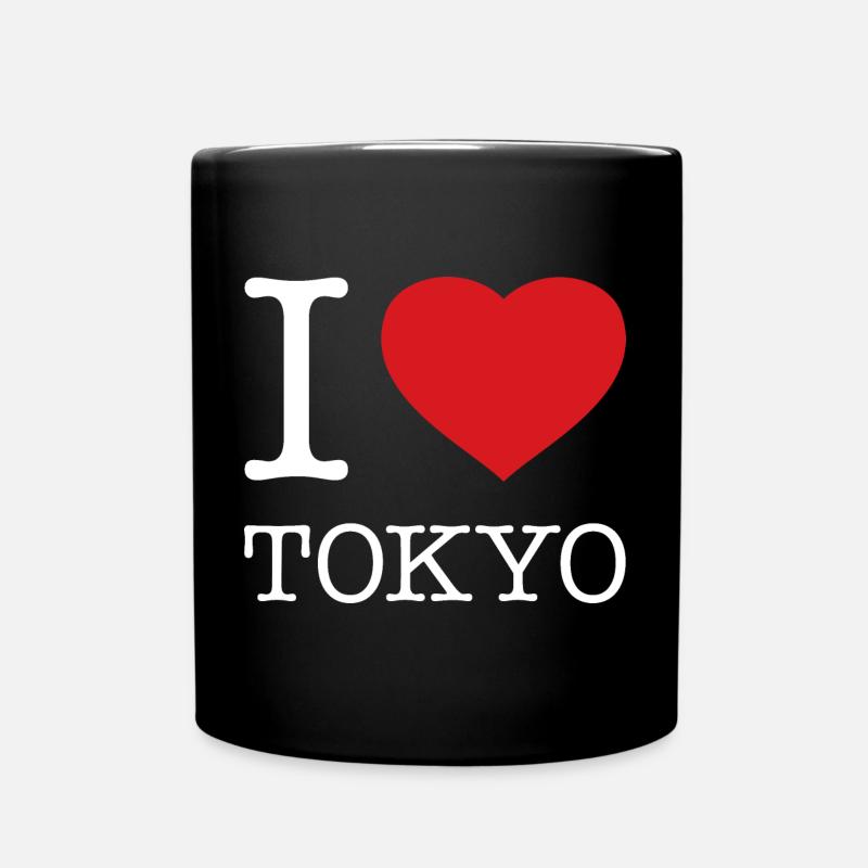 I LOVE TOKYO - Full Colour Mug - black