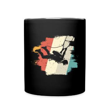 Adventures in the Sky - Full Colour Mug - black - Front