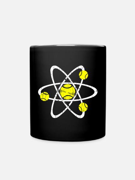 Maillot Tennis Physics blanc - Mug uni - noir