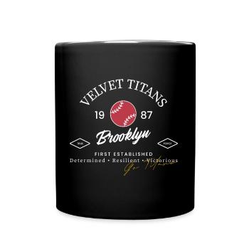 Velvet Titans - Tasse einfarbig - Schwarz - Vorne