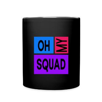 Oh My Squad - Full Colour Mug - black - Front