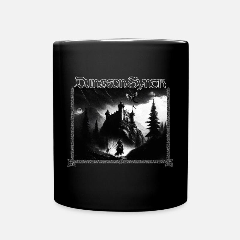 Synthé de donjon - Mug uni - noir