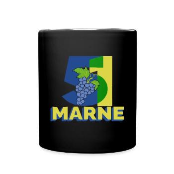 51 - Tasse einfarbig - Schwarz - Vorne