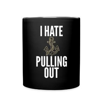 Catamaran sailing - Full Colour Mug - black - Front