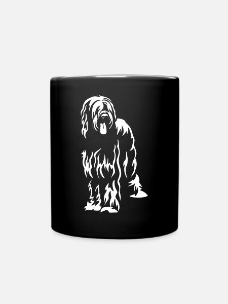 Briard "Black Edition" - Tasse einfarbig - Schwarz