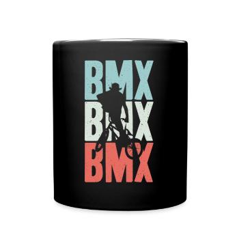 BMX vintage et rétro - Mug uni - noir - Devant