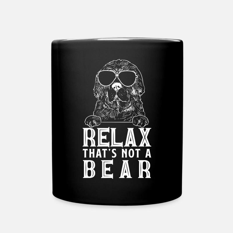 Terre-Neuve Chien de Terre-Neuve - Mug uni - noir