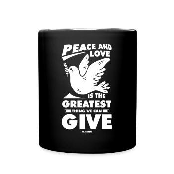 Peace movement - Full Colour Mug - black - Front