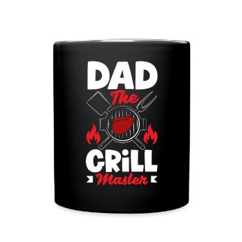 Papa Le Grill BBQ de la fête des pères - Mug uni - noir - Devant