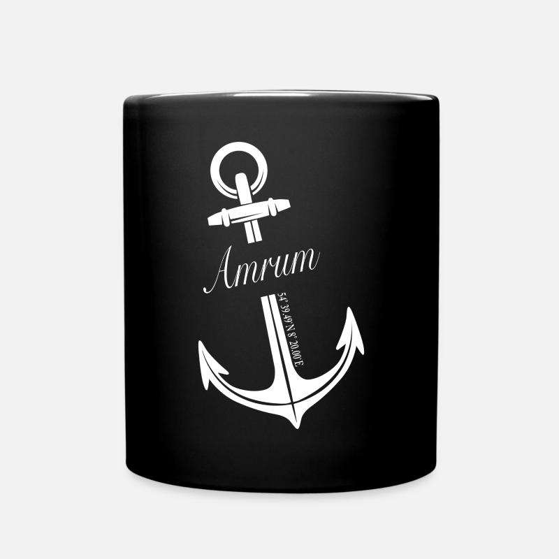 Amrum - Tasse einfarbig - Schwarz