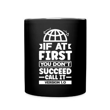 Regardons les données si tout ce que nous avons est une opinion - Mug uni - noir - Devant