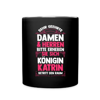Katrin - Tasse einfarbig - Schwarz - Vorne