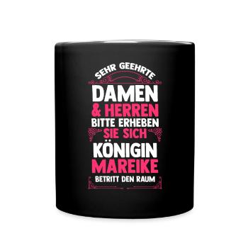 Mareike - Tasse einfarbig - Schwarz - Vorne