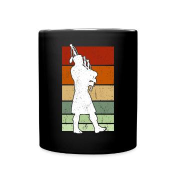 Bagpipe Bagpiper Bagpipes - Full Colour Mug - black - Front