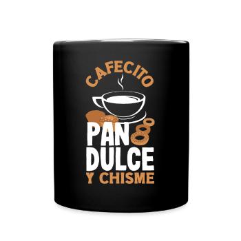 Latina Design for a proud Hispanic - Tasse einfarbig - Schwarz - Vorne