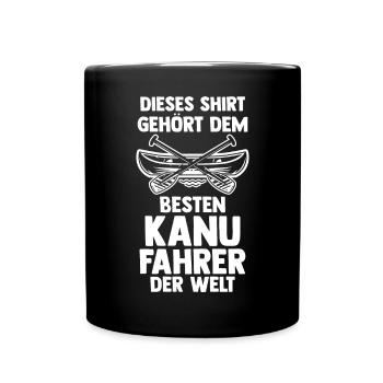 Schullehrer Lehrer - Tasse einfarbig - Schwarz - Vorne