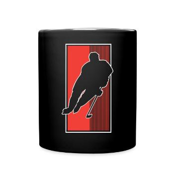 Eishockey Hockey sur glace - Mug uni - noir - Devant