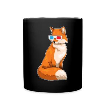 Fuchs Glasses - Full Colour Mug - black - Front