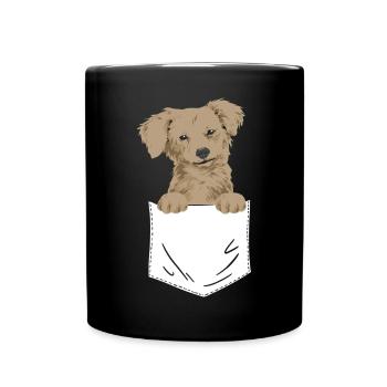 Chiweenie Chien - Mug uni - noir - Devant