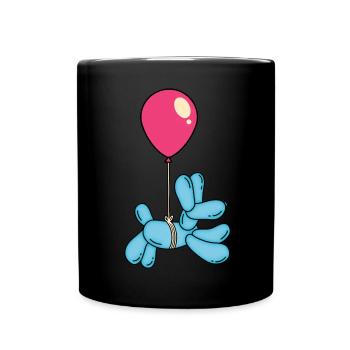 Balloon Animal Party Balloon Artist - Full Colour Mug - black - Front