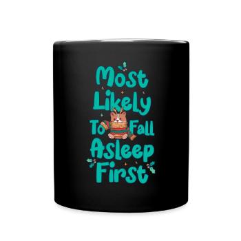Dabbing Christmas Offensive Rude Xmas - Full Colour Mug - black - Front
