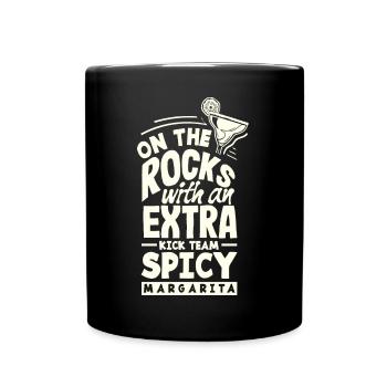 Attenzione Spicy Margarita Cocktail Lover's - Tasse einfarbig - Schwarz - Vorne