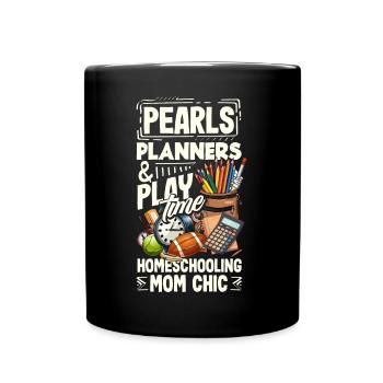 Sip Back Relax and Spice It Up Margarita Mode On - Full Colour Mug - black - Front