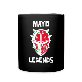 Mayo Legends of Ireland - Full Colour Mug - black - Front