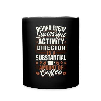 Activity Director Appreciation - Tasse einfarbig - Schwarz - Vorne