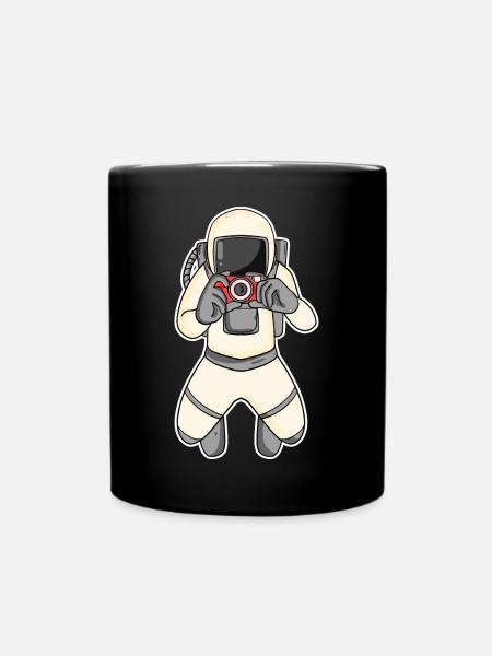Photographe Astronaute Photographie - Mug uni - noir