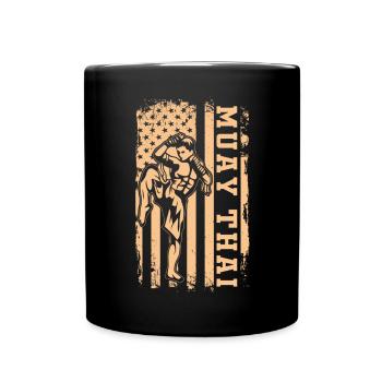 Muay Thaï - Mug uni - noir - Devant