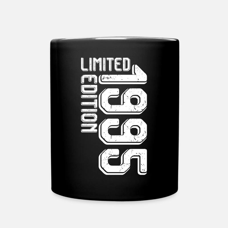 Limited Edition Bold Block Typography - Full Colour Mug - black