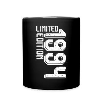 Limited Edition Bold Typography - Full Colour Mug - black - Front